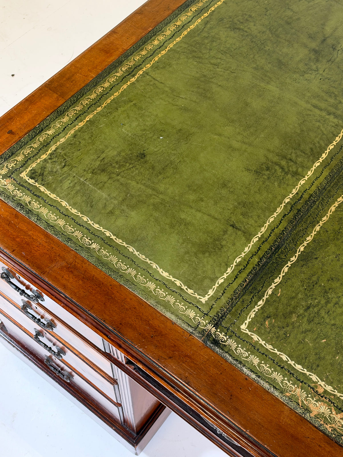 English Partner Desk 20th Century