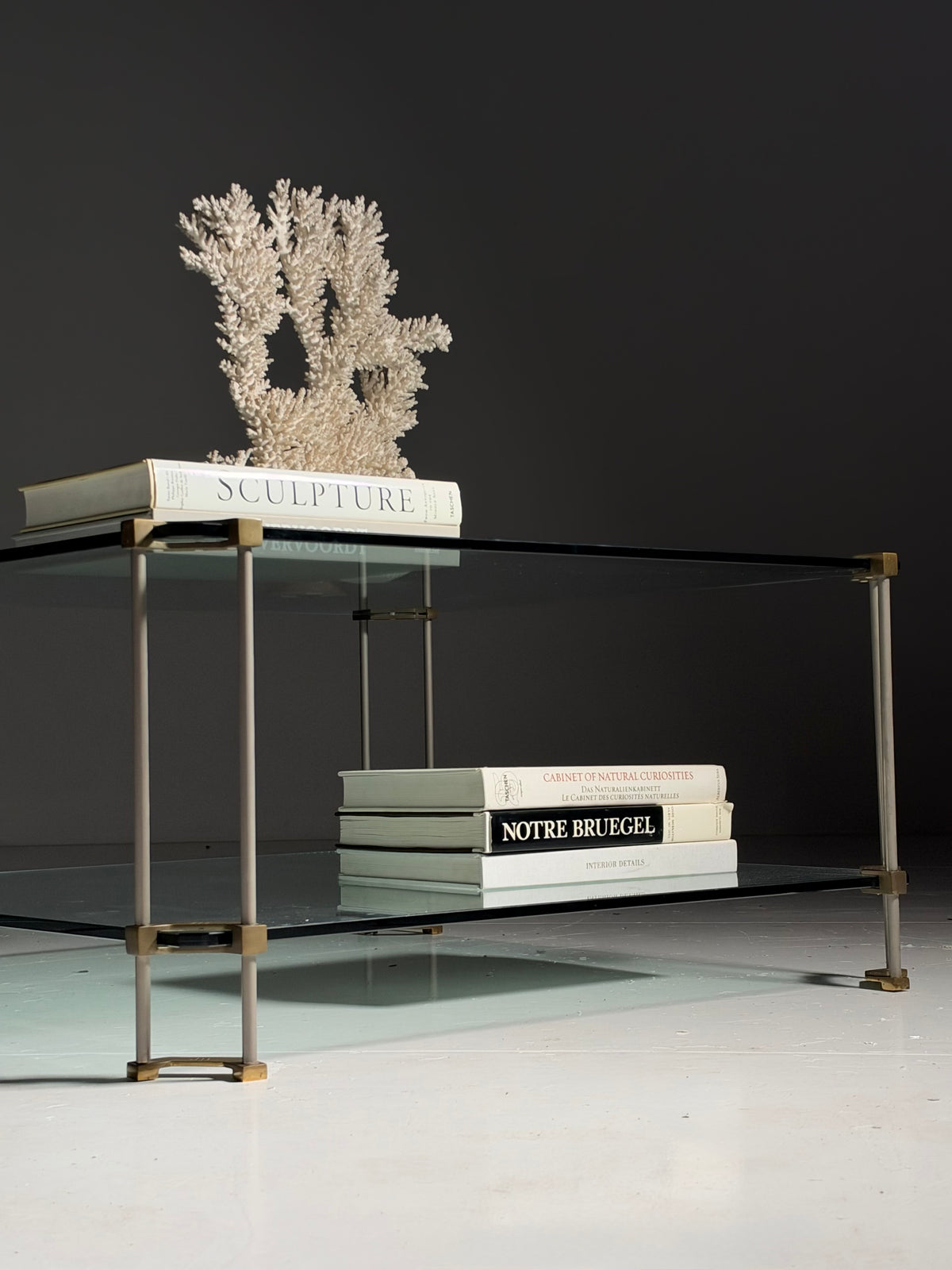 Glass coffee table, 1970, Peter Ghyczy