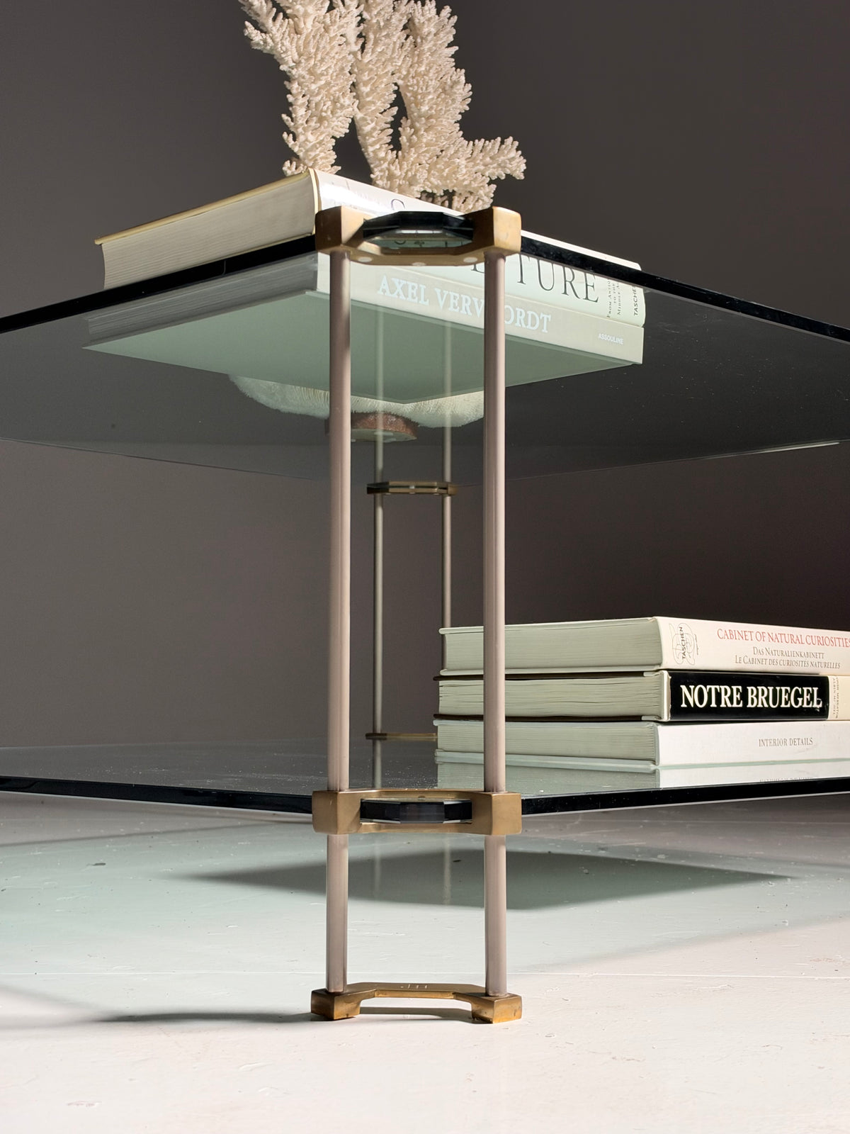 Glass coffee table, 1970, Peter Ghyczy