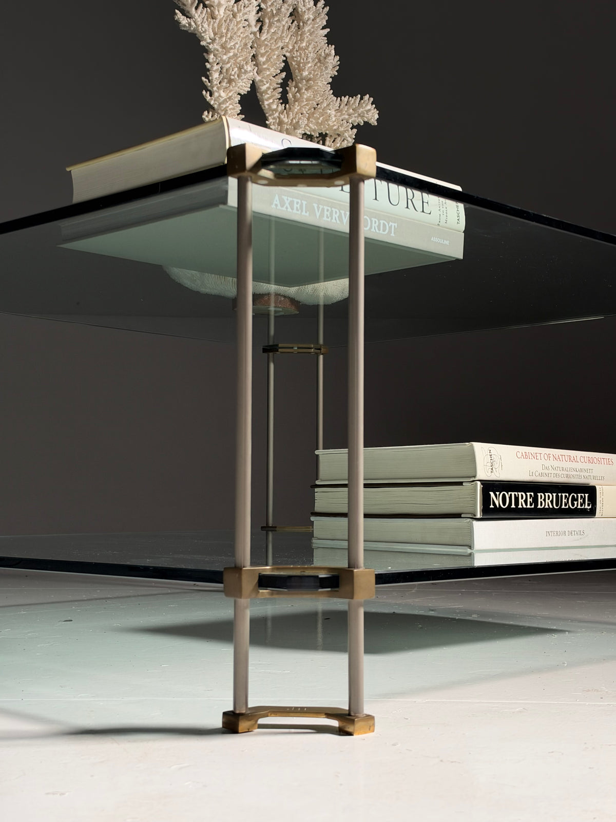 Glass coffee table, 1970, Peter Ghyczy