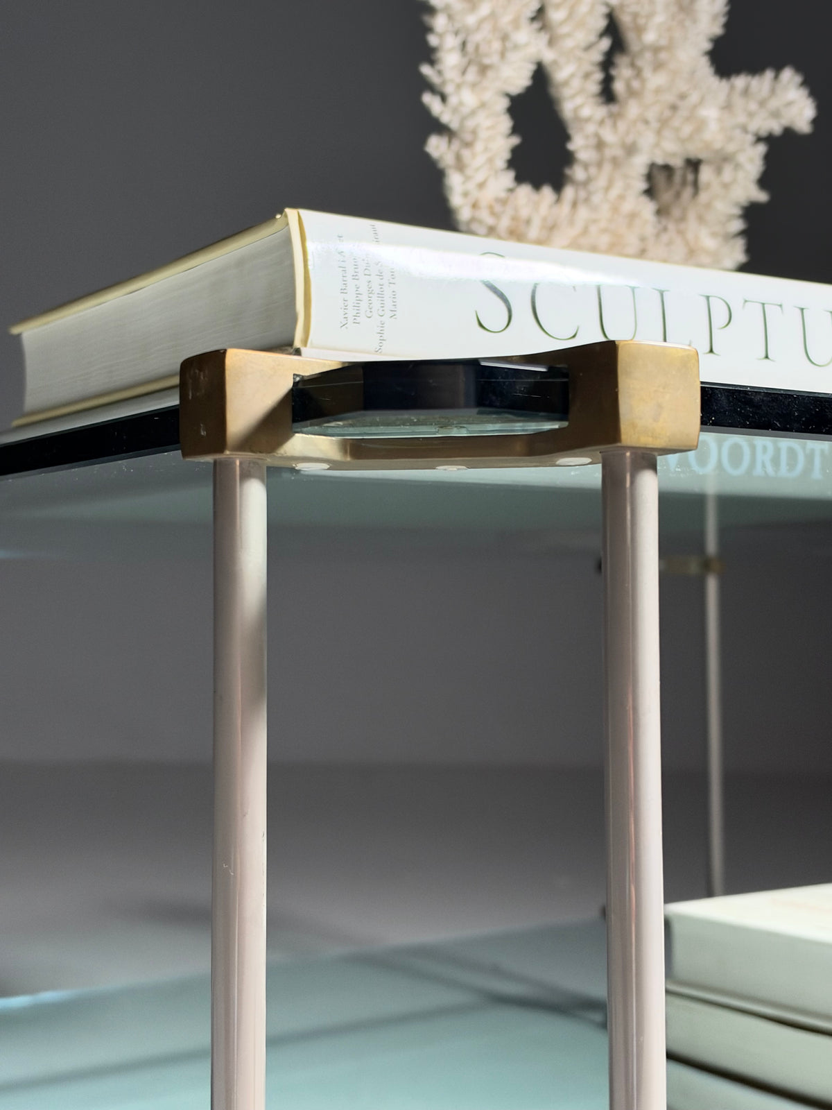 Glass coffee table, 1970, Peter Ghyczy