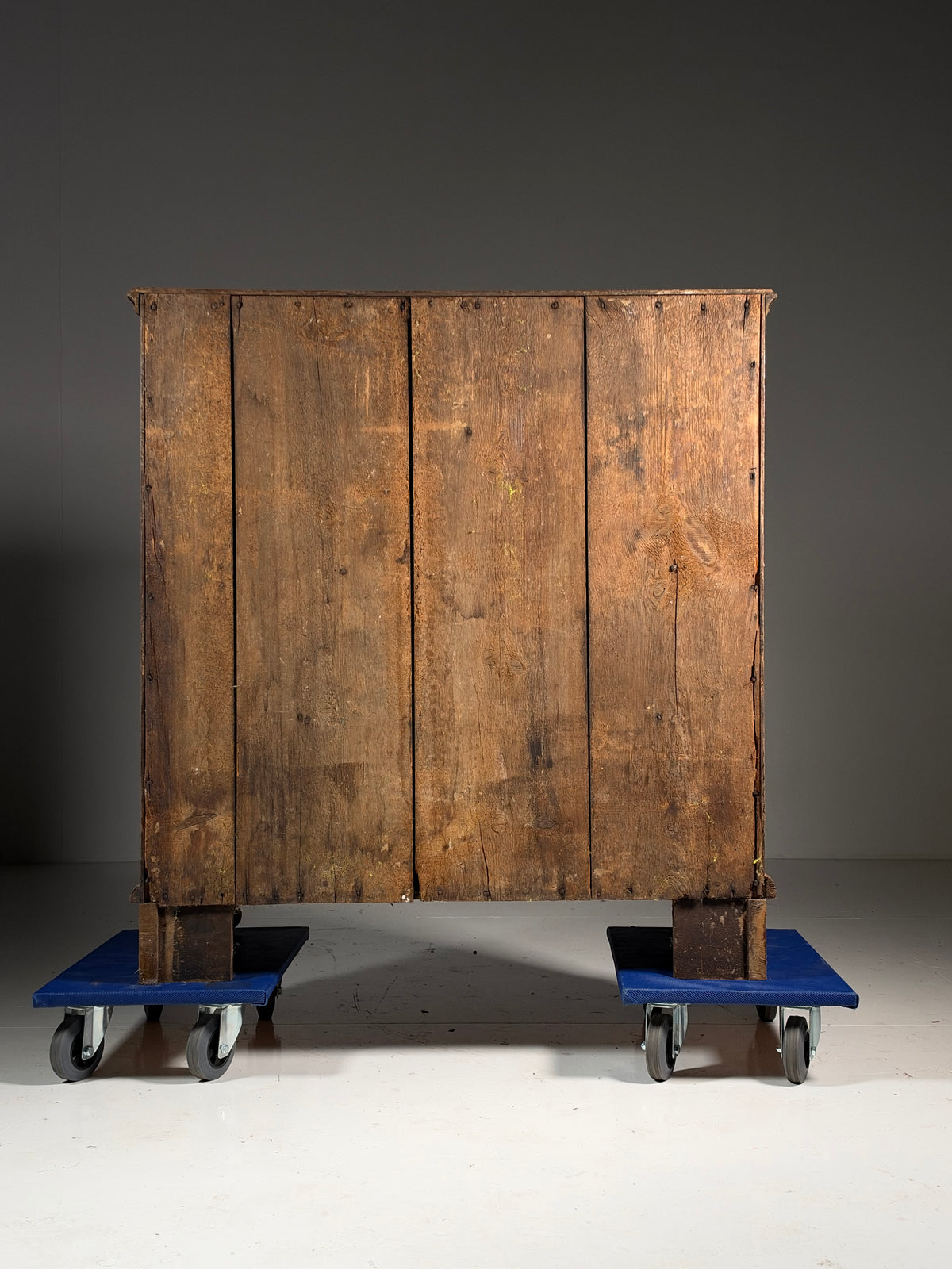 19th century English oak chest of drawers