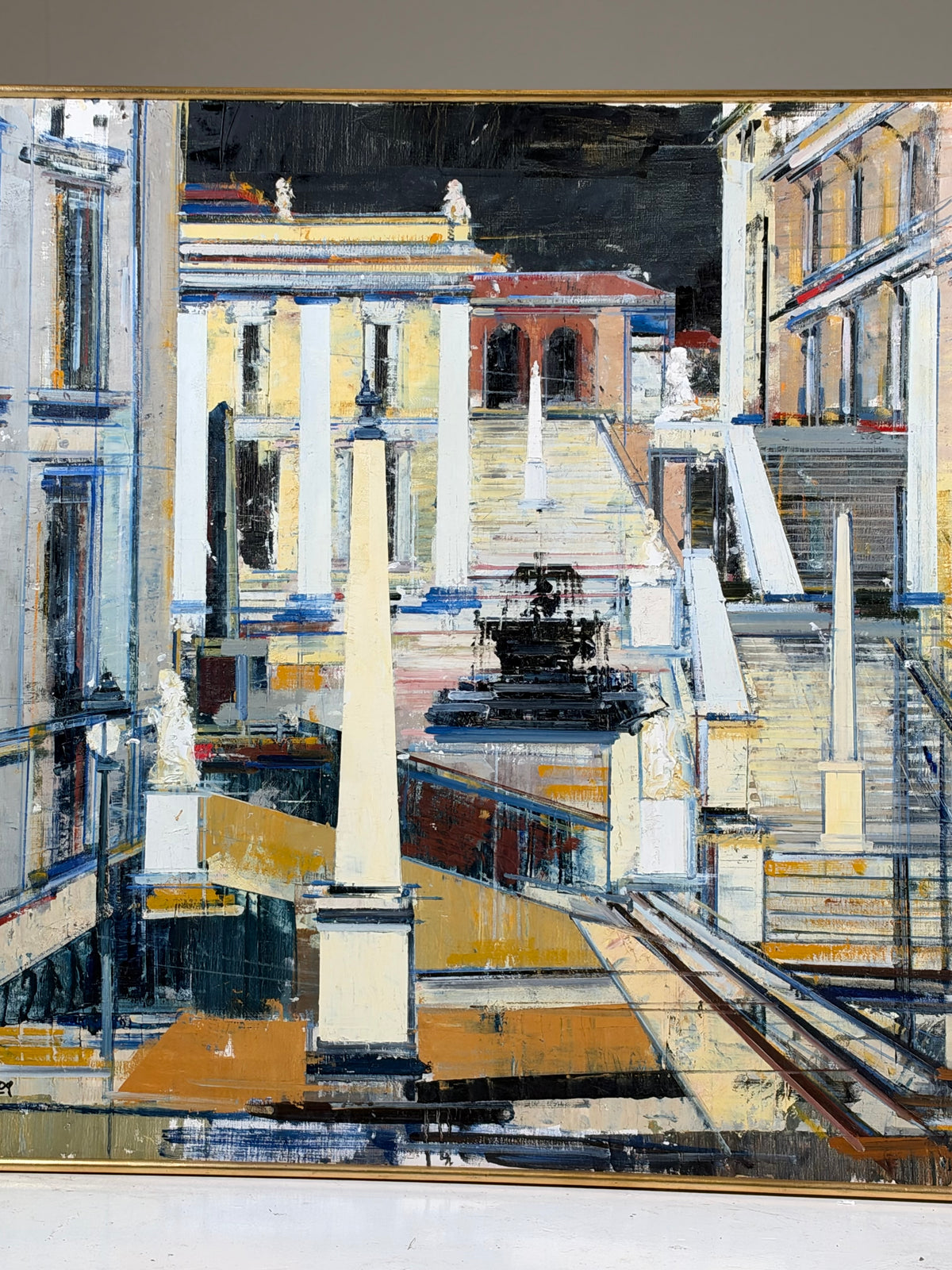 Abstract Architectural Painting