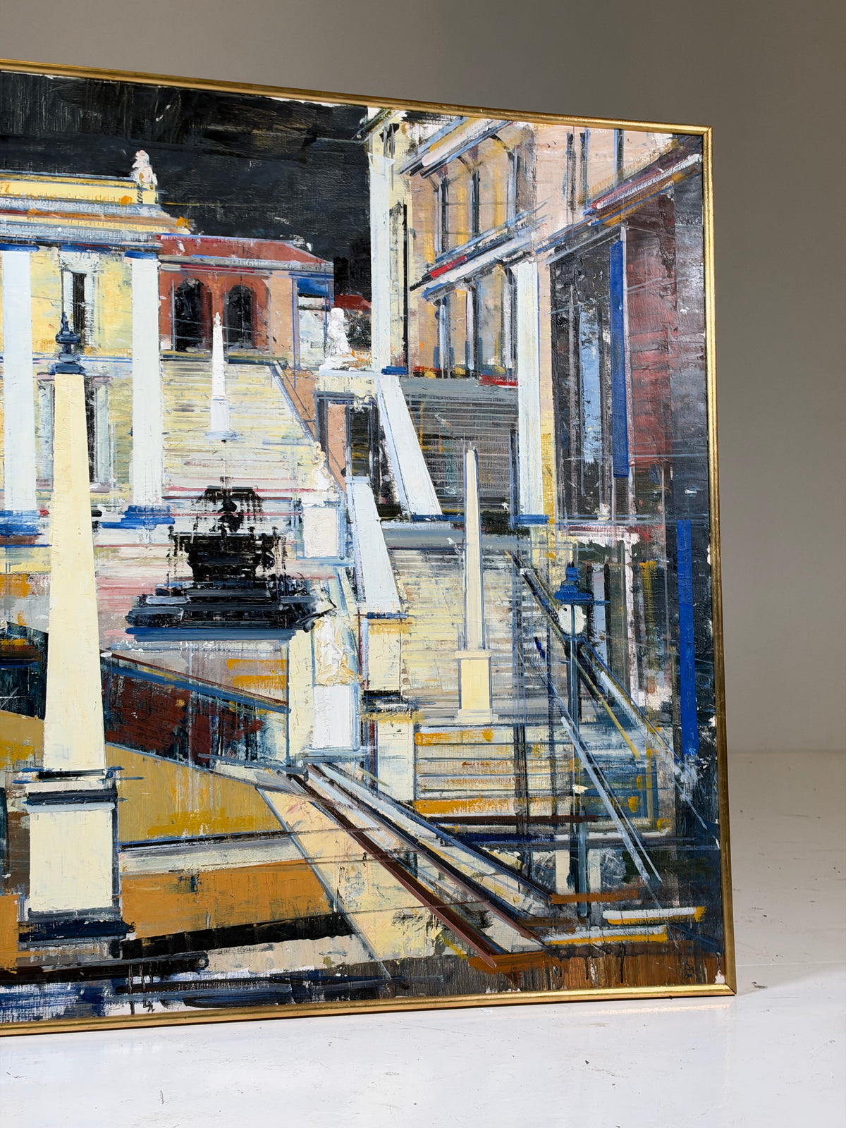 Abstract Architectural Painting