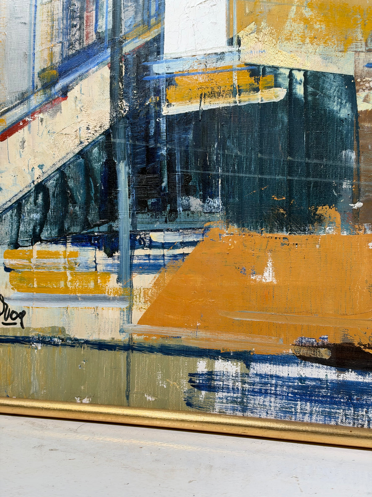 Abstract Architectural Painting
