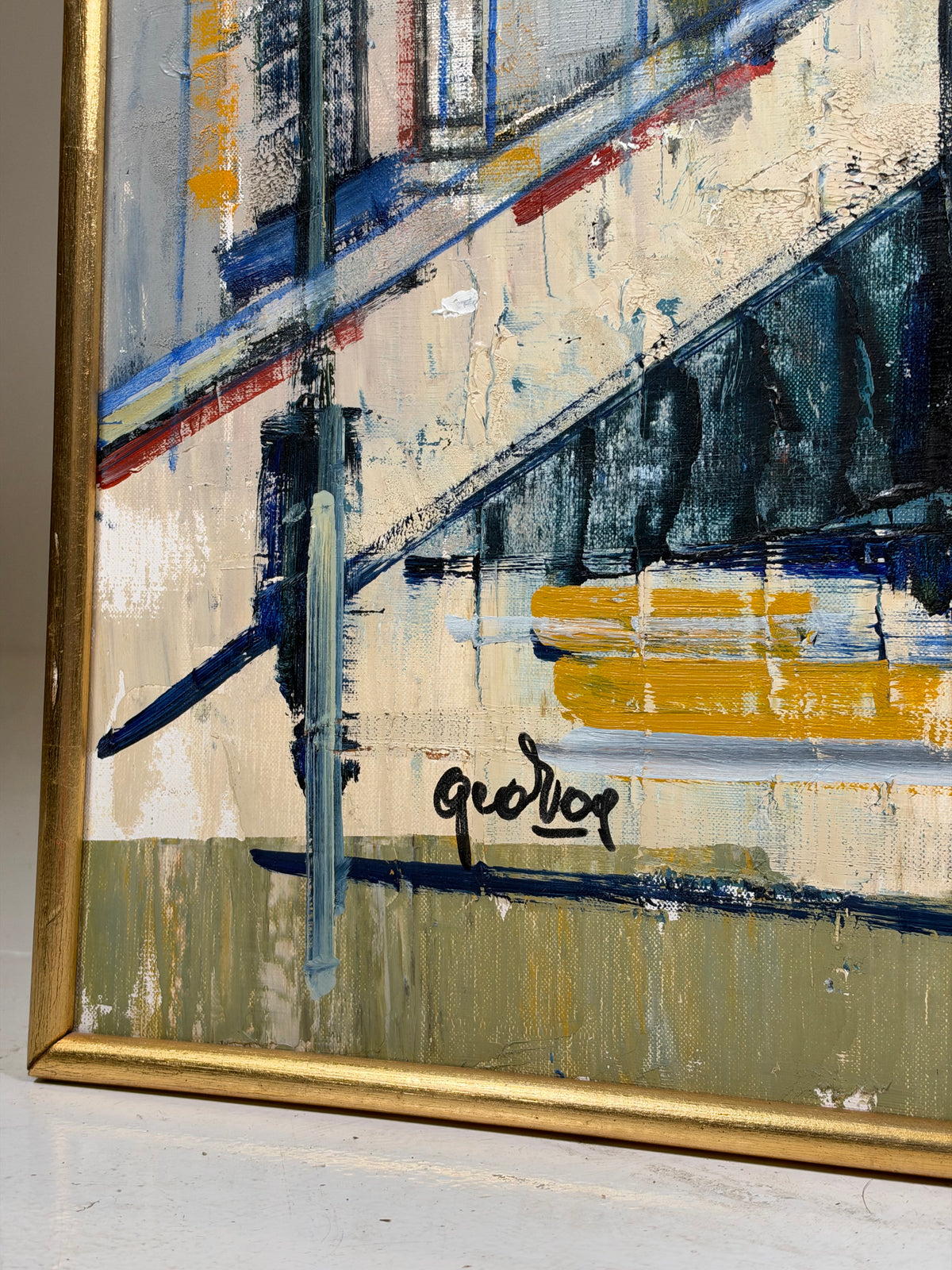 Abstract Architectural Painting