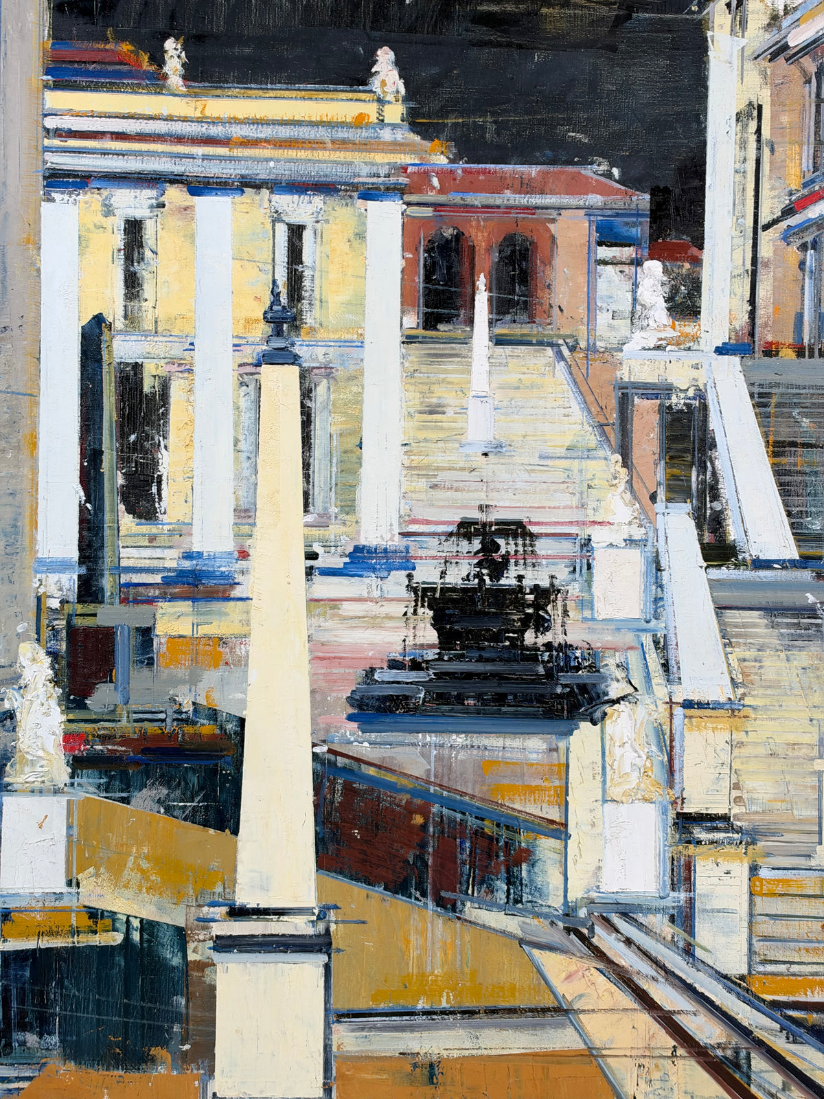 Abstract Architectural Painting