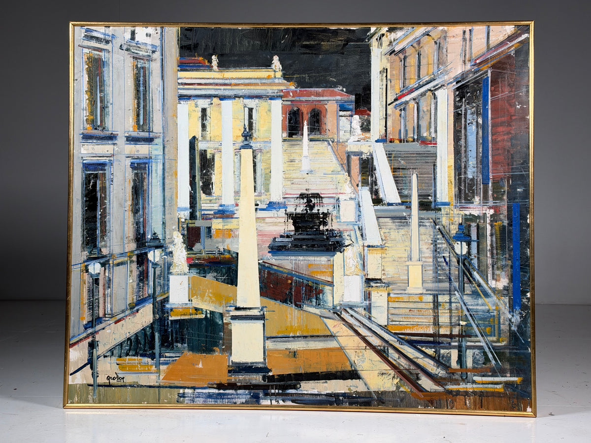 Abstract Architectural Painting