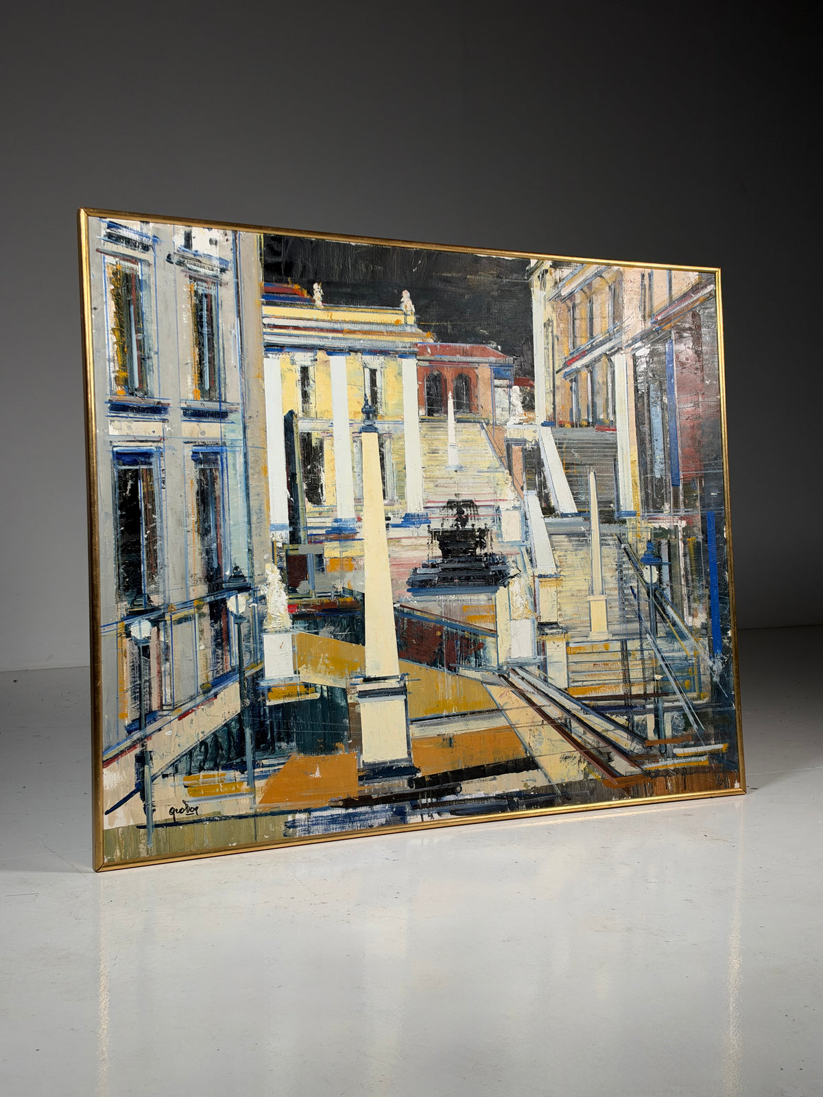 Abstract Architectural Painting