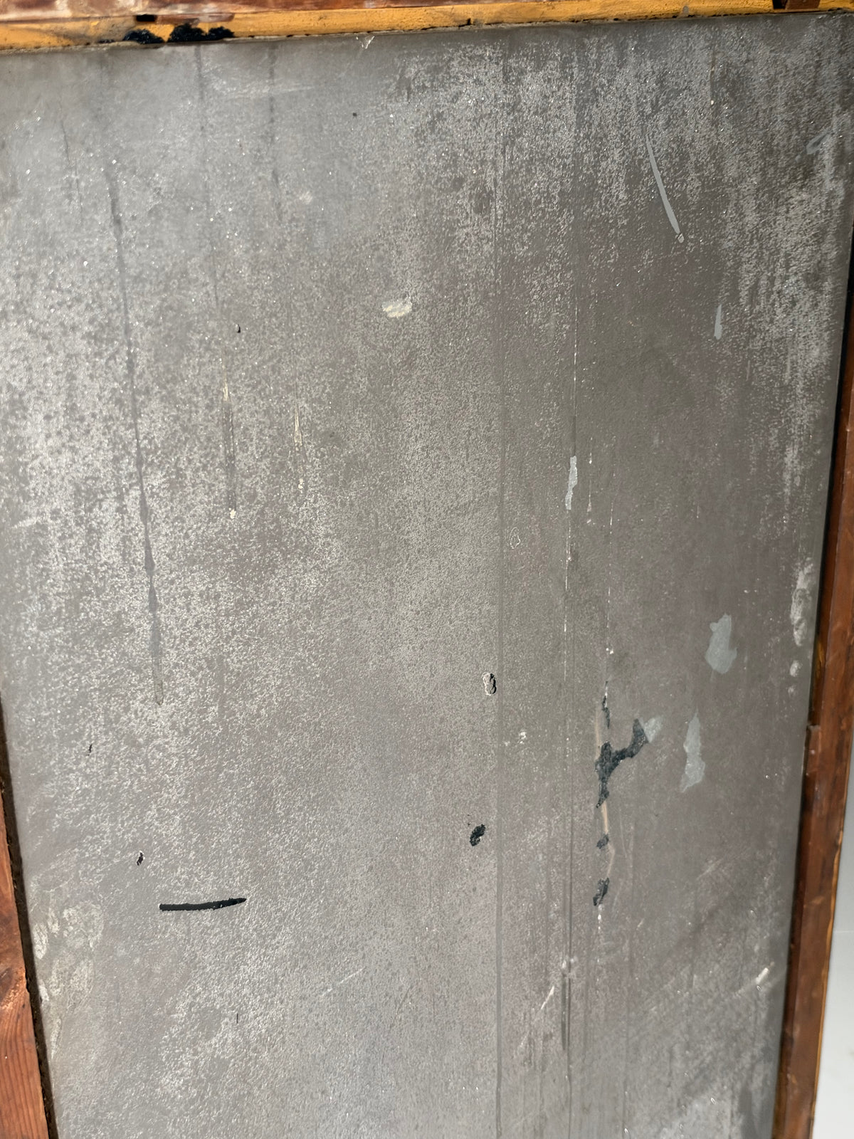 19th century Belgian mirror black
