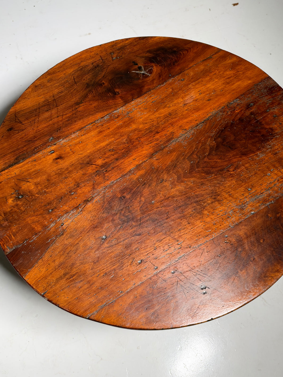 French cherry wood table, circa 19th century