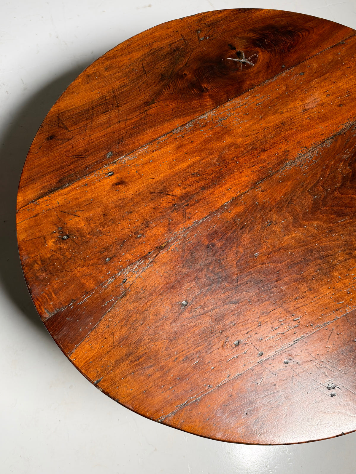 French cherry wood table, circa 19th century