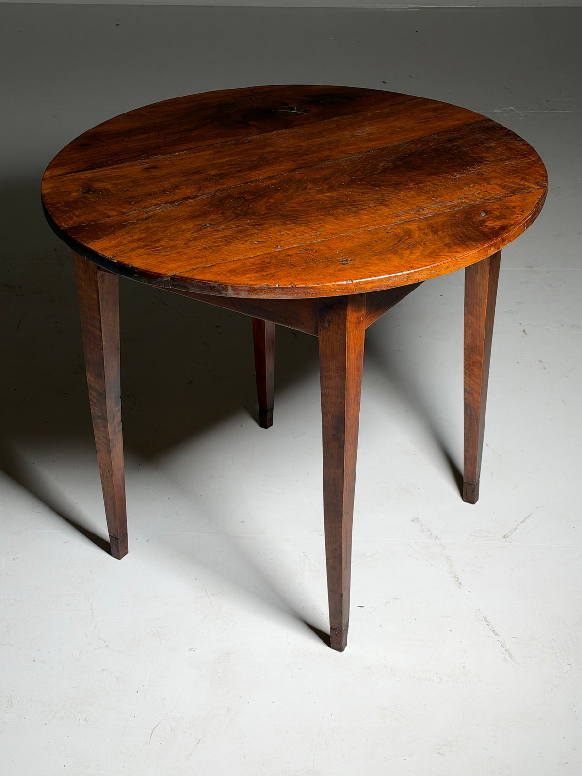 French cherry wood table, circa 19th century