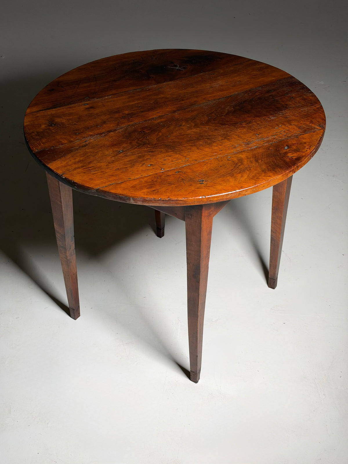 French cherry wood table, circa 19th century