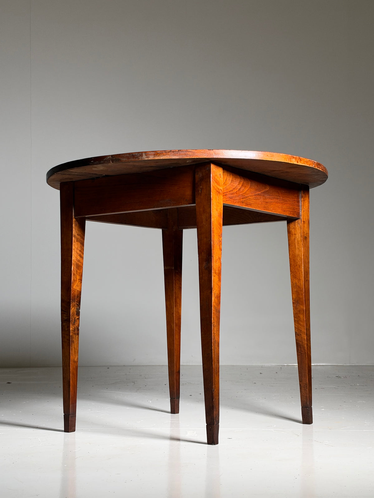 French cherry wood table, circa 19th century