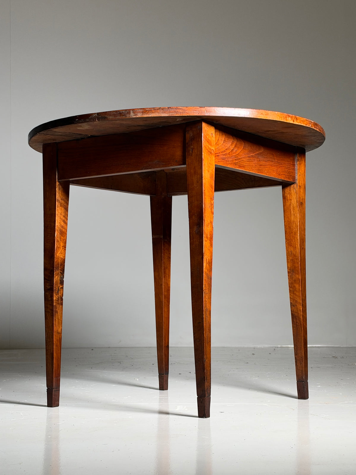 French cherry wood table, circa 19th century