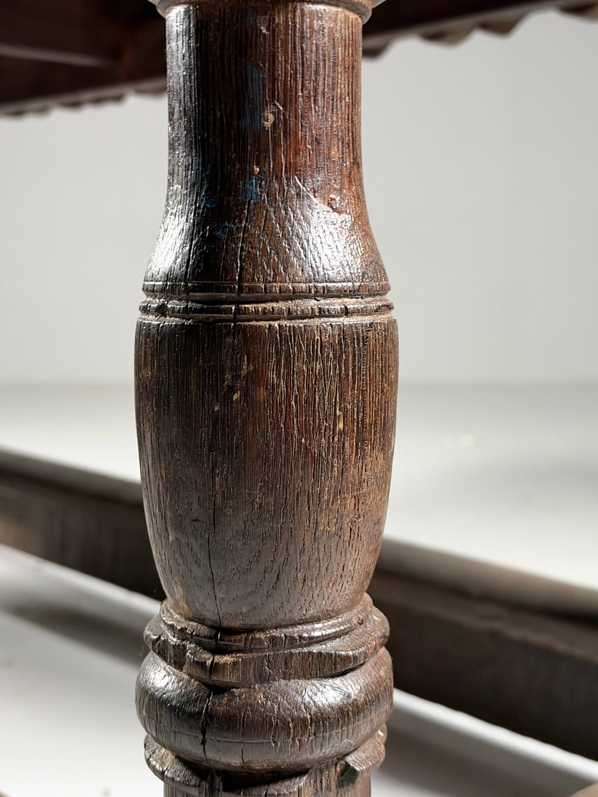 18th century oak refectory table