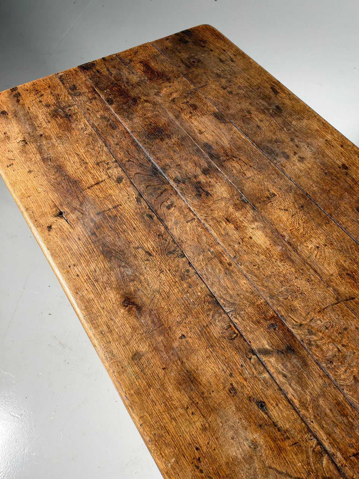 18th century oak refectory table