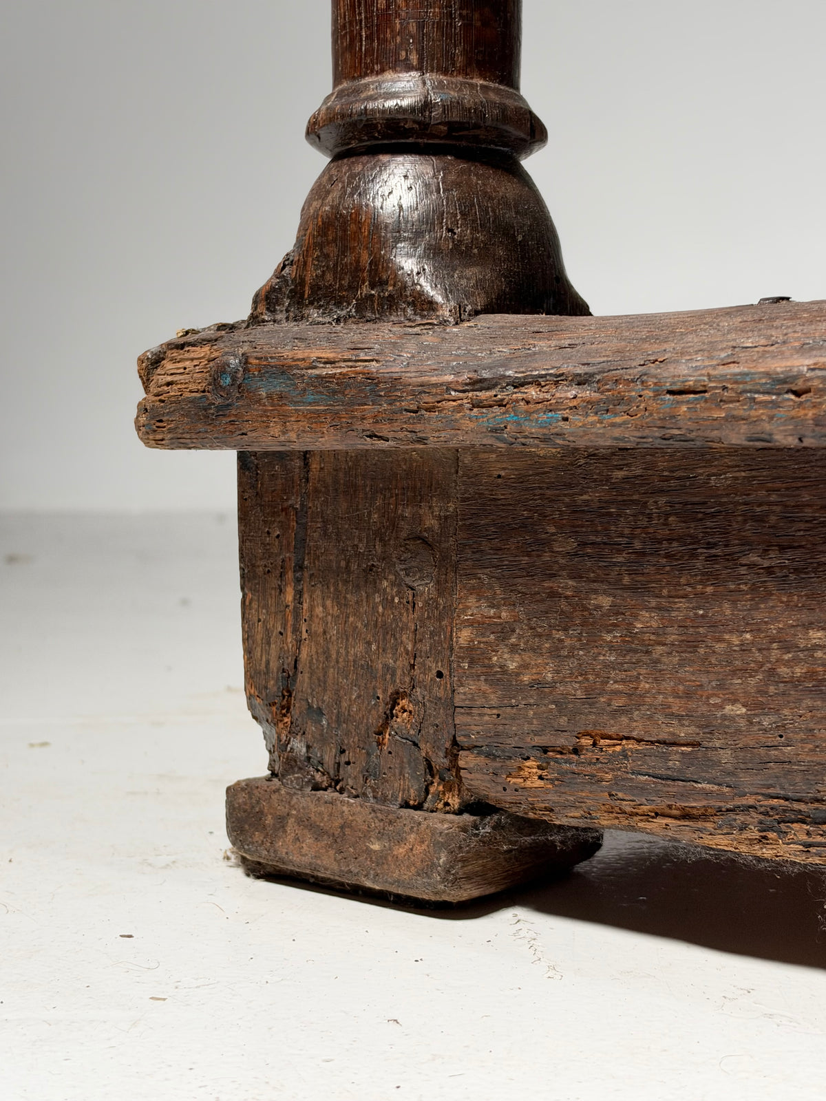 18th century oak refectory table